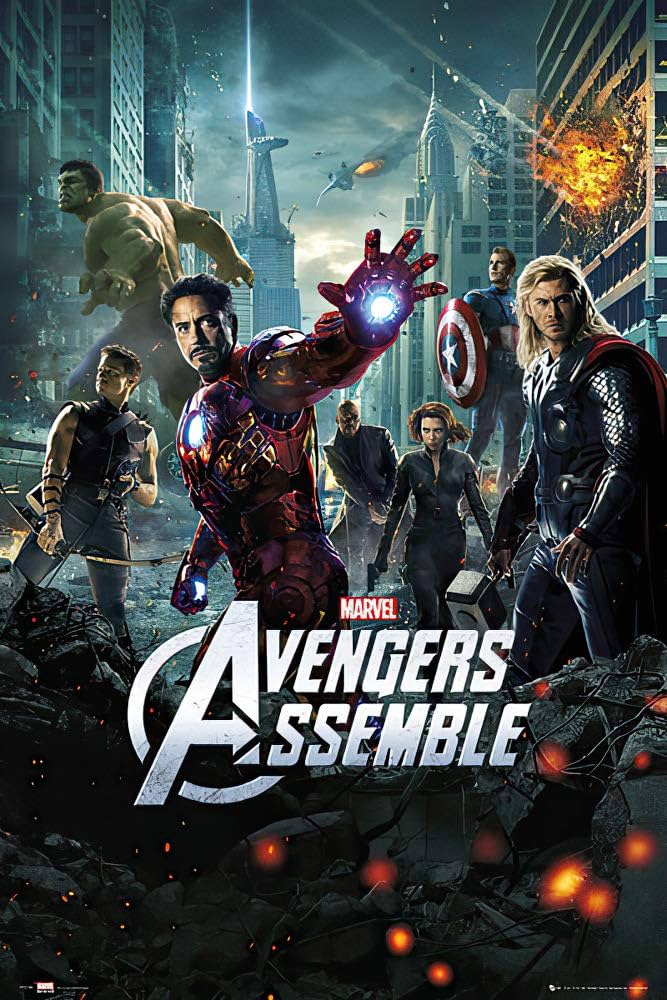 Amazon.co.jp: Marvel's The Avengers - 映画ポスター
